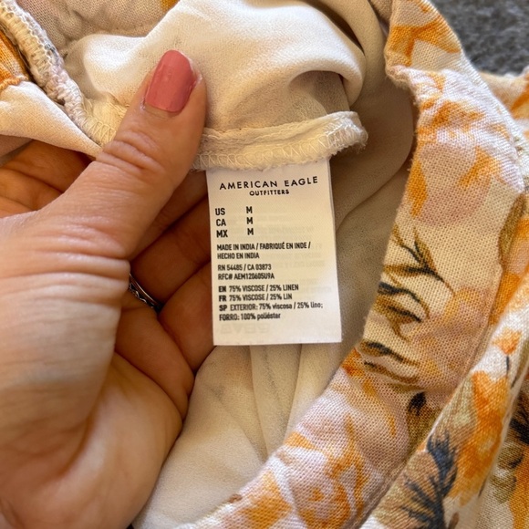 American Eagle | Floral Wrap Mini Skirt - Picture 5 of 5